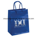 Fashion Blue Rope Handle Art Paper Shopping Bag